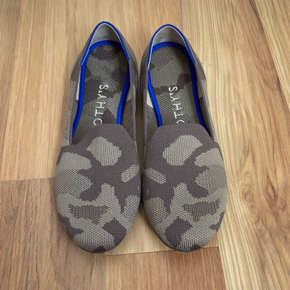 Rothy's the Loafer in Mink Camo size 6